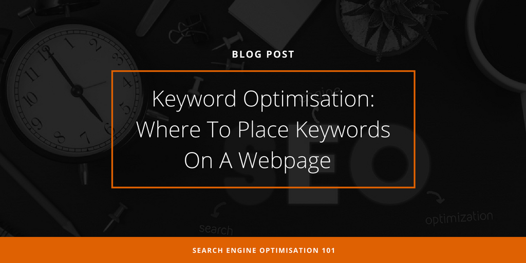 keyword optimisation blog cover
