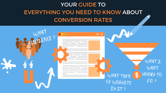 you guide to everything you need to know about conversion rates - ignite search blog header